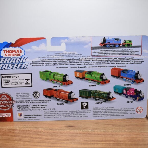 Salty w/ Tender Motorized Trackmaster Revolution Train Tank Engine Mattel New - Picture 12 of 12